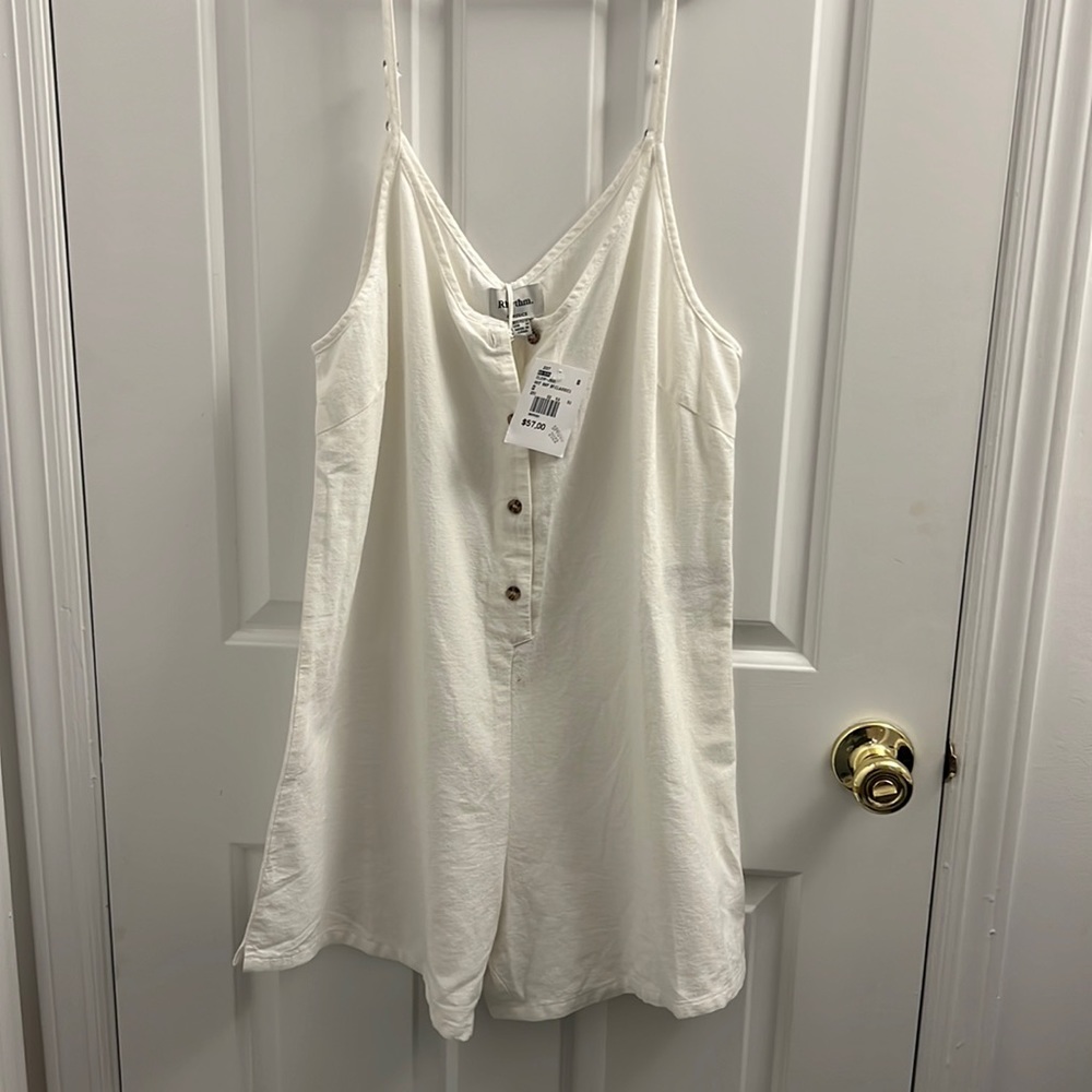 White Rhythym. Romper